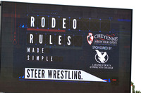 Saturday Semi Finals Steer Wrestling