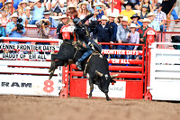 Cheyenne Friday Semi Finals Bull Riding (502) Sage Kimzey