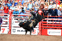 Cheyenne Friday Semi Finals Bull Riding (485) Sage Kimzey