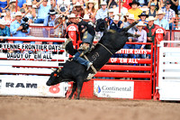 Cheyenne Friday Semi Finals Bull Riding (477) Sage Kimzey