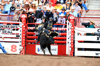 Cheyenne Friday Semi Finals Bull Riding (474) Sage Kimzey
