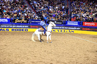NFR RD Eight (1824) Team Roping, Clay Smith, Jade Corkill, Winners