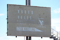Saturday One Steer Wrestling
