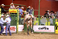 Sunday Mat 1 SaddleBronc Tate Harmon NMSU Popcicle(236)