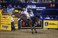 Round 1 Bareback Riding (151) Ty Breuer, Worth the Whiskey, Pete Carr