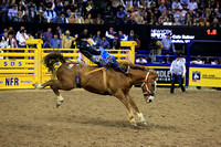 Round 1 Bareback Riding (315) Cole Reiner, Right On Cue, Rosser