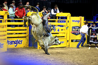 Round 6 Bull Riding (976) Tristen Hutchings, Caddyshack, Rocky Mountain, Winner