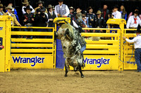 Round 2 Bull Riding (878)  Jeff Askey, Tool Box, Sankey and Phenom
