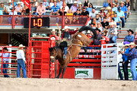 Cheyenne Friday Semi Finals Saddle Bronc (4)