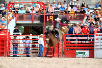 Cheyenne Friday Semi Finals Saddle Bronc (5)