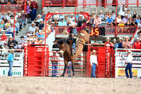 Cheyenne Friday Semi Finals Saddle Bronc (7)