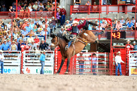 Cheyenne Friday Semi Finals Saddle Bronc (8)
