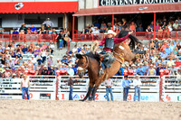 Cheyenne Friday Semi Finals Saddle Bronc (10)