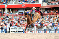 Cheyenne Friday Semi Finals Saddle Bronc (11)