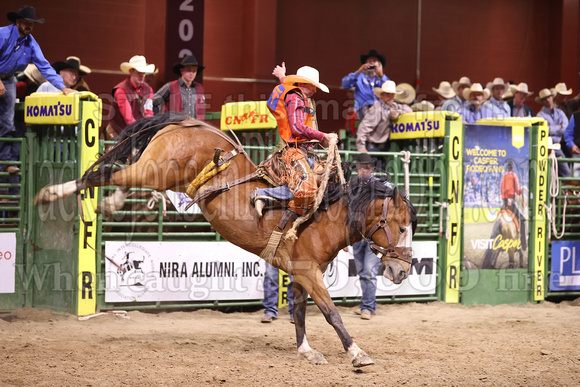 Sunday Night Saddle Bronc (1168) Jack Smithson, UTNM, Im'a Be, Vold