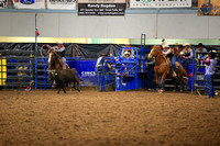 Great Falls College Rodeo Friday Slack Team Roping First Draw