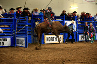 Great Falls College Rodeo Friday Perf  Bull Riding  Section Two