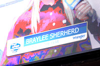 Round 10 (28) Rookie of Year, Braylee Sherherd