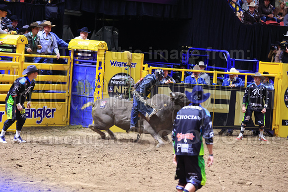 NFR 23 Round Three (3648) Bull Riding