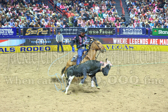 NFR 23 Rd Four (95) Team Roping