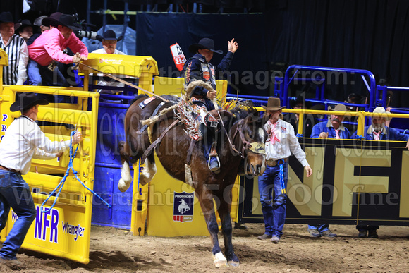 NFR 23 Rd Four (781) Saddle Bronc