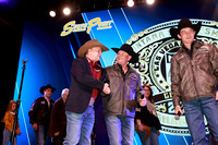 NFR 23 Rd Four (2238) Buckle Awards Bull Riding Ky Hamilton, 89 points on Bridwell Pro Rodeos 's Fred