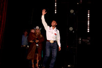 NFR RD Five (3409) Buckle Bull Riding Sage Kimzey, 92 points on Stace Smith Pro Rodeos 's Polar Express