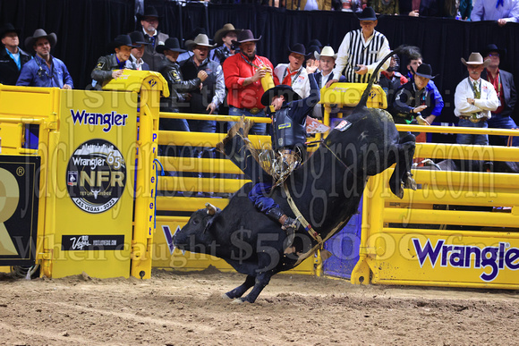 NFR 23 RD Ten (4130) Bull Riding