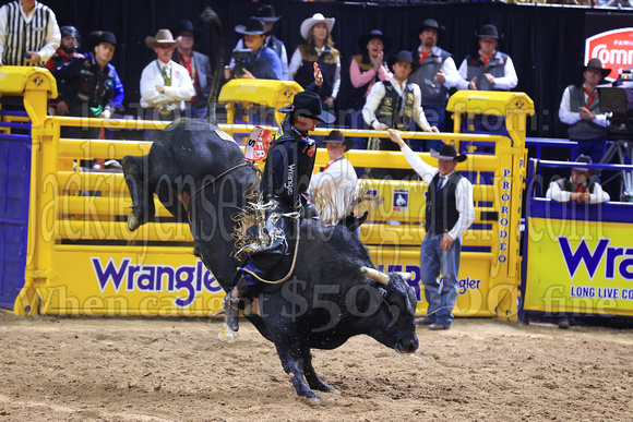 NFR 23 RD Ten (4135) Bull Riding