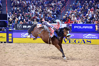 NFR  RD TWO (1093) Bareback Riding Kade Sonnier Bill Fick Top Egyptian Pickett Pro Rodeo