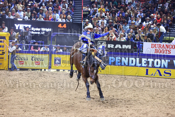Round One 23' (824) Saddle Broncs Ryder Wright Trump Card C5 Rodeo