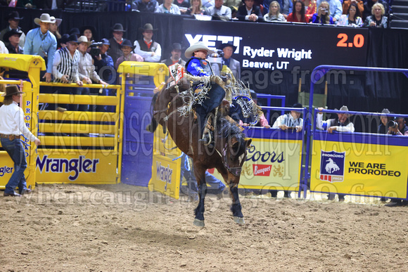 Round One 23' (817) Saddle Broncs Ryder Wright Trump Card C5 Rodeo