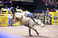 NFR RD Six (176) Bareback Tim O'Connell Time To Rock Bailey Pro Rodeo