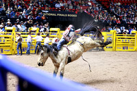 NFR RD Six (173) Bareback Tim O'Connell Time To Rock Bailey Pro Rodeo