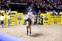 NFR RD Six (171) Bareback Tim O'Connell Time To Rock Bailey Pro Rodeo