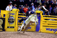 NFR 23 Round Three (3903) Bull Riding Jared Parsonage Trump Train Dakota Rodeo