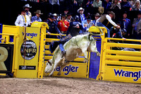 NFR 23 Round Three (3902) Bull Riding Jared Parsonage Trump Train Dakota Rodeo