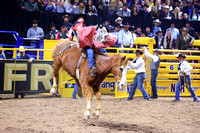 NFR  RD TWO (1106) Bareback Riding Leighton Berry Gander Goose  Championship Pro Rodeo