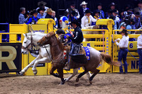 NFR 23 Round Three (627) Bareback Riding Tanner Aus Deep Springs Four Star Rodeo
