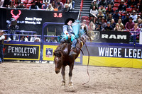 NFR RD Six (284) Bareback Jess Pope Sippin Firewater Harper & Morgan Rodeo Co