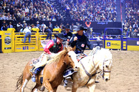 NFR  RD TWO (956) Bareback Riding Tanner Aus  Dixies Gravy KorKow Rodeo