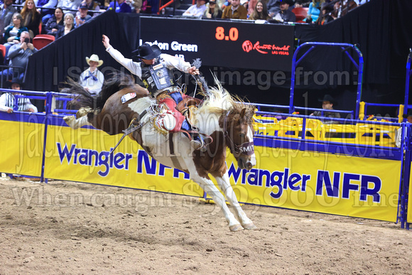 Round One 23' (934) Saddle Broncs Layton Green Broken Button Stace Smith Pro Rodeo