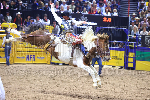 Round One 23' (923) Saddle Broncs Layton Green Broken Button Stace Smith Pro Rodeo