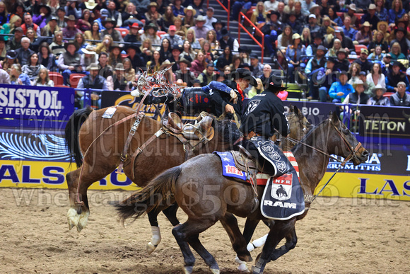 Round One 23' (708) Saddle Broncs Lefty Holman Amazon Hills Calgary Stampede Pickup Men