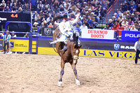 NFR  RD TWO (1184) Bareback Riding  Keenan Hayes Big Show Championship Pro Rodeo