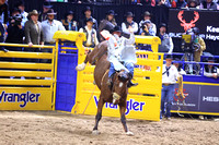 NFR  RD TWO (1179) Bareback Riding  Keenan Hayes Big Show Championship Pro Rodeo
