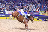 NFR  RD TWO (1186) Bareback Riding  Keenan Hayes Big Show Championship Pro Rodeo