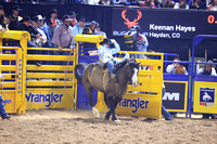 NFR 23 RD Nine (748) Bareback Riding Keenan Hayes Vegas Confused Championship Pro Rodeo