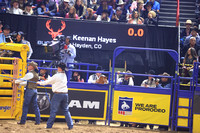 NFR 23 RD Nine (744) Bareback Riding Keenan Hayes Vegas Confused Championship Pro Rodeo