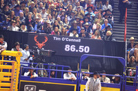 NFR 23 RD Nine (618) Bareback Riding Tim O'Connell Square Bale Hi Lo ProRodeo